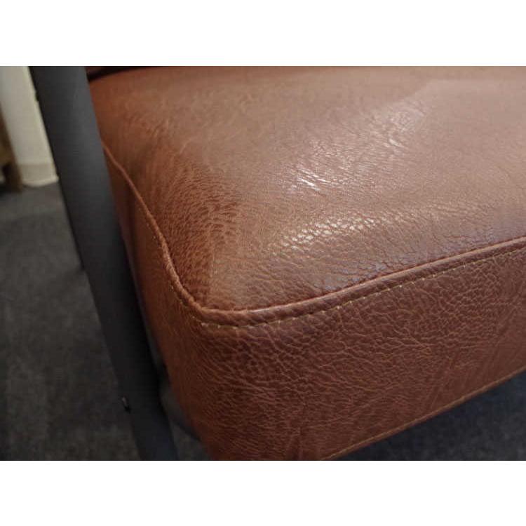 幅151cm・ソフトレザー製・2人掛けソファー（ポケットコイル採用） |  | 06