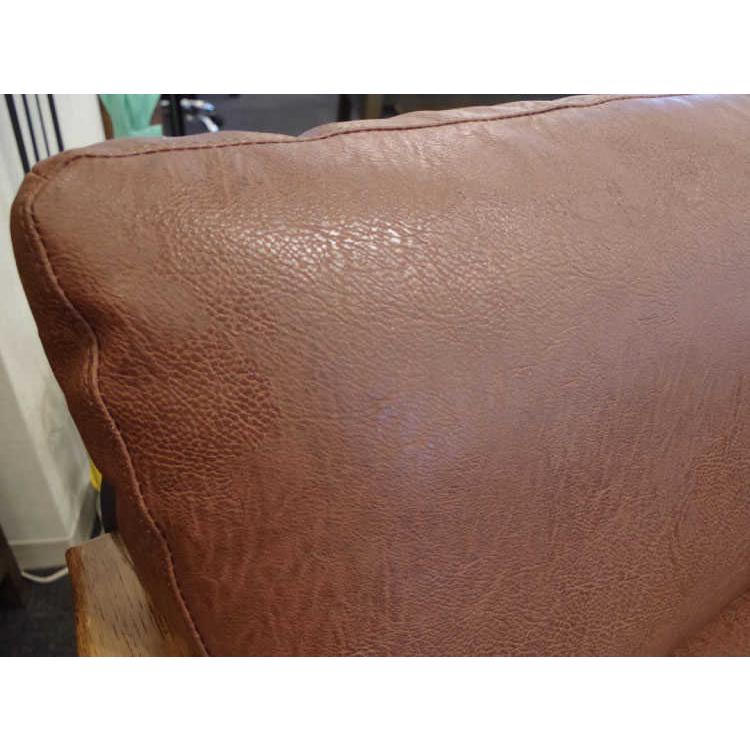 幅151cm・ソフトレザー製・2人掛けソファー（ポケットコイル採用） |  | 07