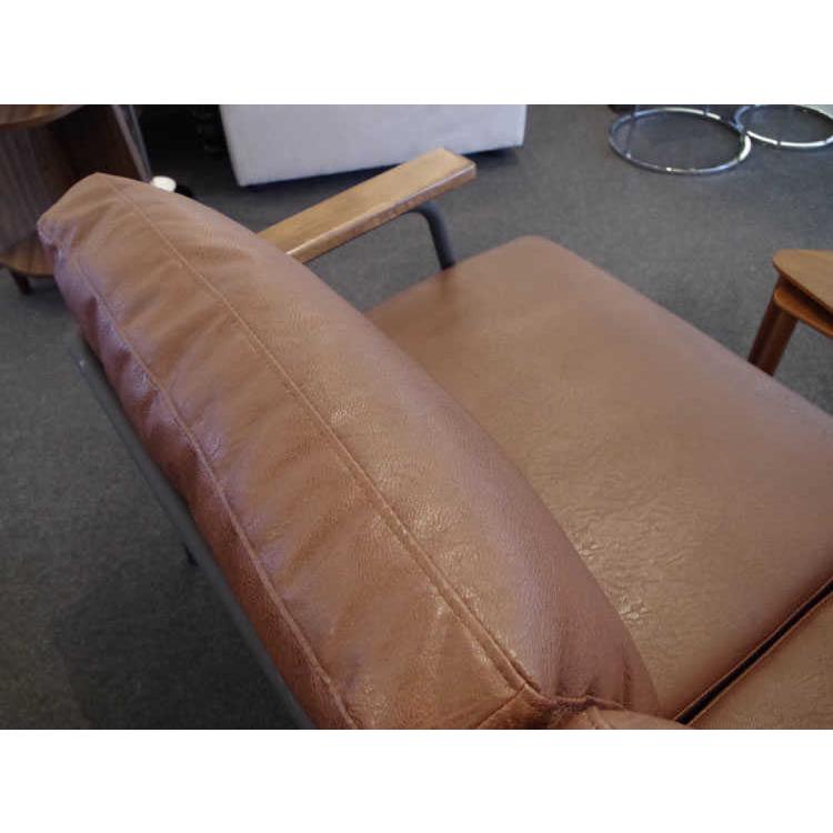 幅151cm・ソフトレザー製・2人掛けソファー（ポケットコイル採用） |  | 09