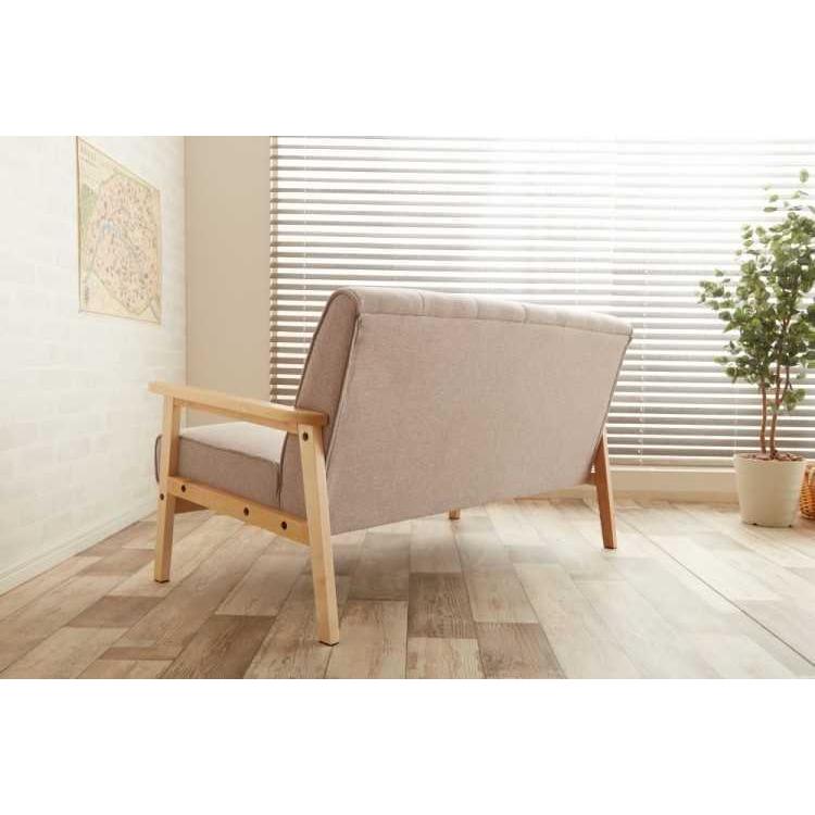 ソファー　3人掛け　3P　幅165cm　布製　ファブリック製　肘掛け付　木脚　ブルー　グレー　グリーン |  | 11