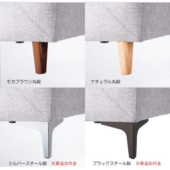 ソファー 幅175cm 布製 ファブリック製 3人掛け 3P 肘掛け 肘付 脚付 