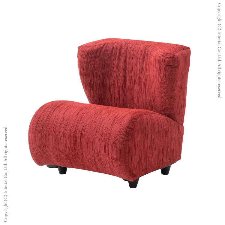 ソファー　ファブリック製　かわいい　1人掛け　幅53cm　完成品 |  | 02