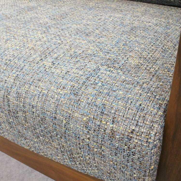 【地域限定SALE適応中！】ソファー 3人掛け おしゃれ 北欧 幅205cm 天然木 木肘 木製 ウォールナット 布 高級 カバーリング モダン シック 3人 単品 |  | 11