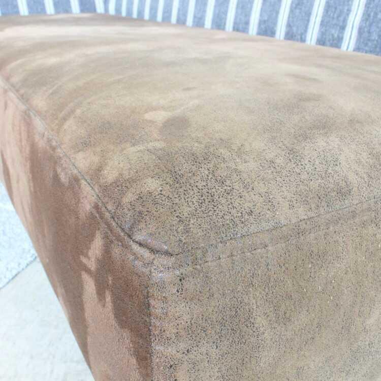 ソファー 2人掛け おしゃれ 幅140cm 片肘 ストライプ 布製 カフェ レトロ ヴィンテージ 北欧 ダイニング ソファ コーナー カウチ 個性的 スチール脚 |  | 05