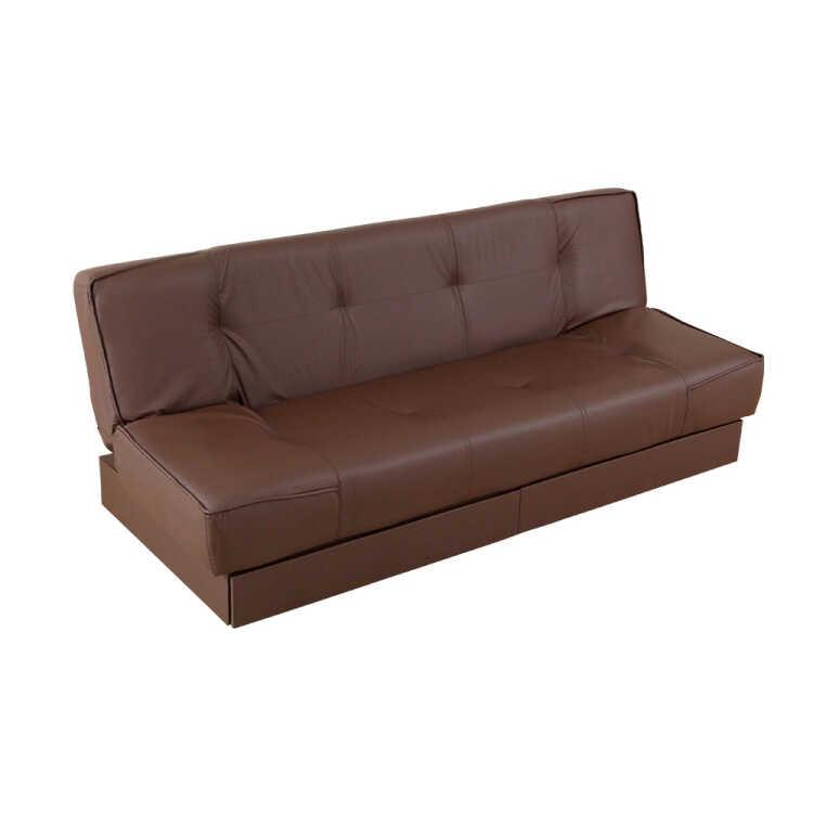 幅190 ソファーベッド ソファー リクライニング機能 背もたれ ブラウン 国産 収納付き 引き出し レザー 合皮 おしゃれ シンプル 3人掛け |  | 12