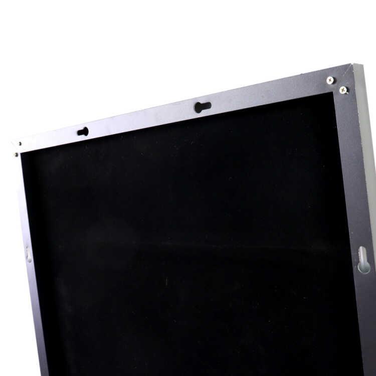 全身鏡 スタンドミラー オシャレ モダン 黒 幅50cm 高さ160cm