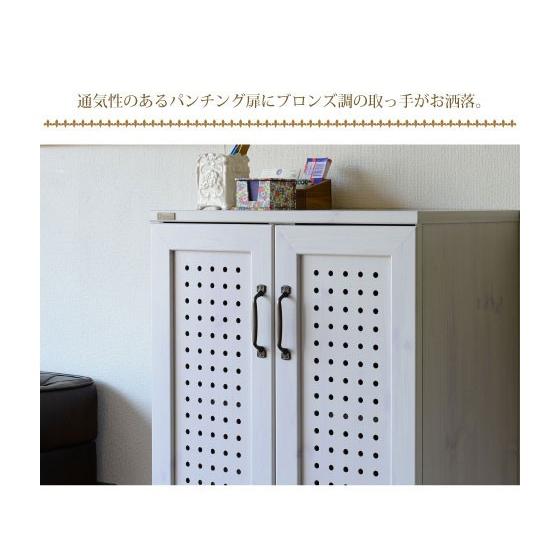 シューズボックス 大容量 幅58cm パンチング扉 ロータイプ 通気性 両開き 2枚扉 移動棚 北欧 おしゃれ 玄関収納 靴箱 下駄箱 ひとり暮らし 新婚 |  | 10