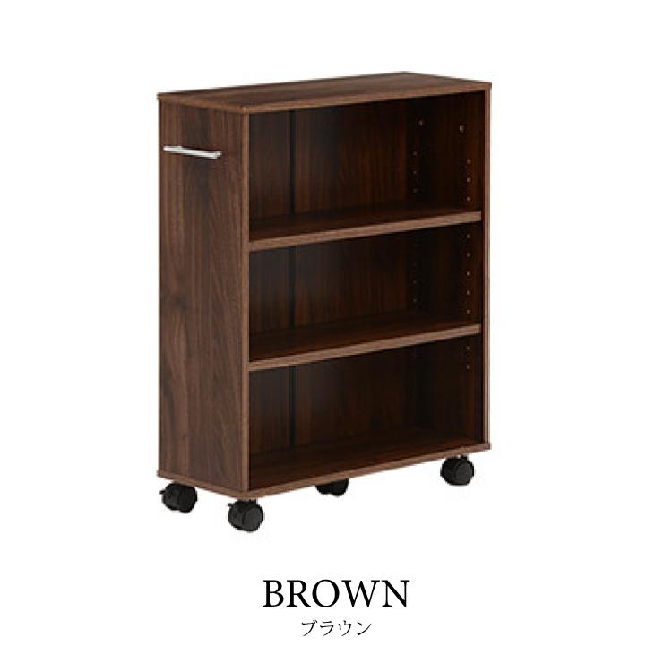 隙間収納 16cm 21cm 26cm 薄型 スリム ラック キャスター付き ホワイト