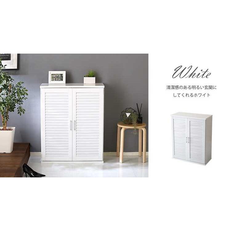 ホワイト　大理石　靴箱　シューズラック　ルーバー扉 ホワイト 大理石 靴箱 シューズラック ルーバー扉 楽天市場