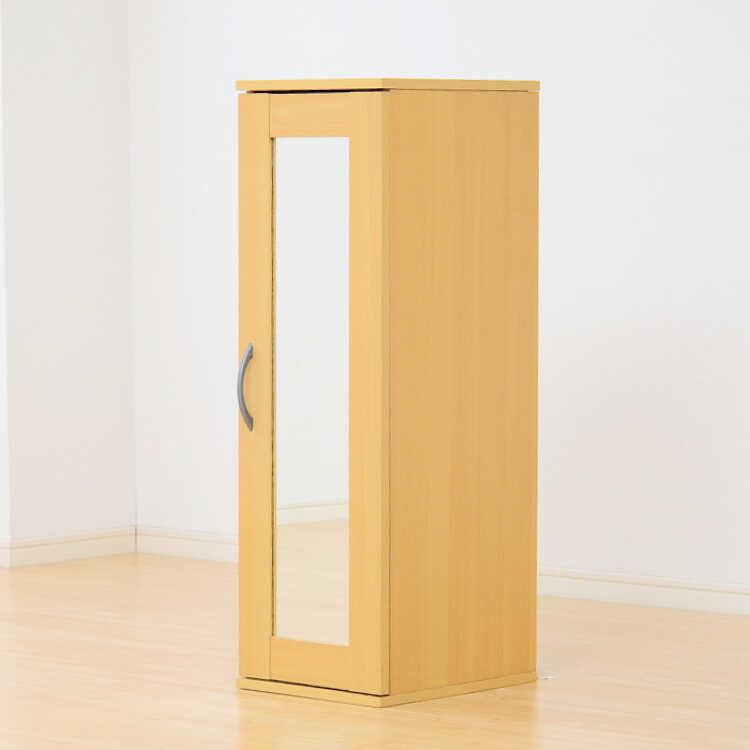 下駄箱 靴箱 シューズボックス 収納 玄関収納 幅30 ミラー付き 鏡 ナチュラル ひとり暮らし コンパクト スリム 低い ロータイプ 北欧 モダン |  | 02