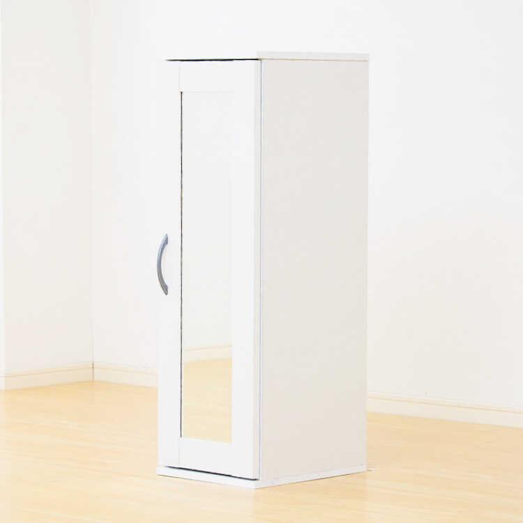 下駄箱 靴箱 シューズボックス 収納 玄関収納 幅30 ミラー付き