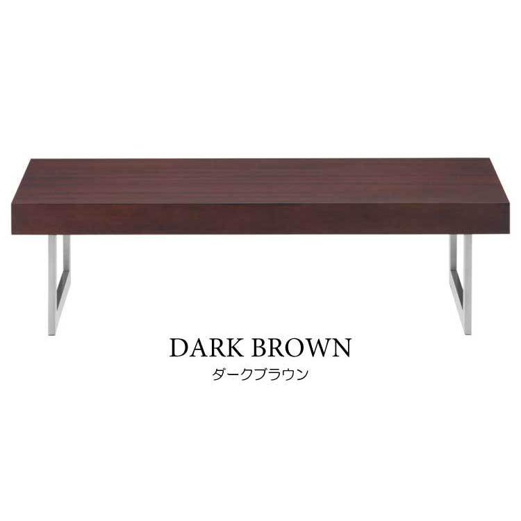 リビングテーブル　幅110cm　シンプル　長方形　ウッド　木目天板　スチール脚　角型 |  | 01