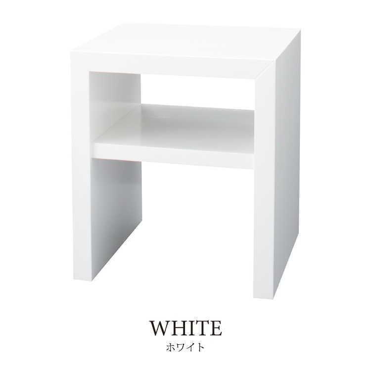 サイドテーブル　幅40cm　高級　シンプル　棚付　収納付　ミニテーブル　コンパクト　机 |  | 01