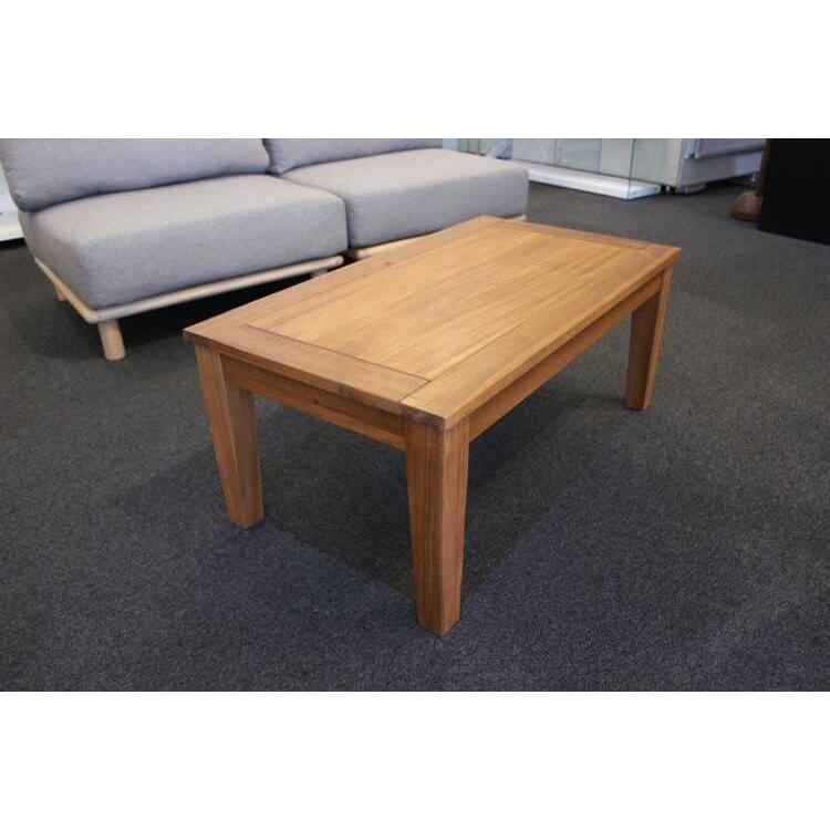 センターテーブル　天然木製　アカシア製　幅90cm　オイル塗装　ウッドテーブル |  | 01