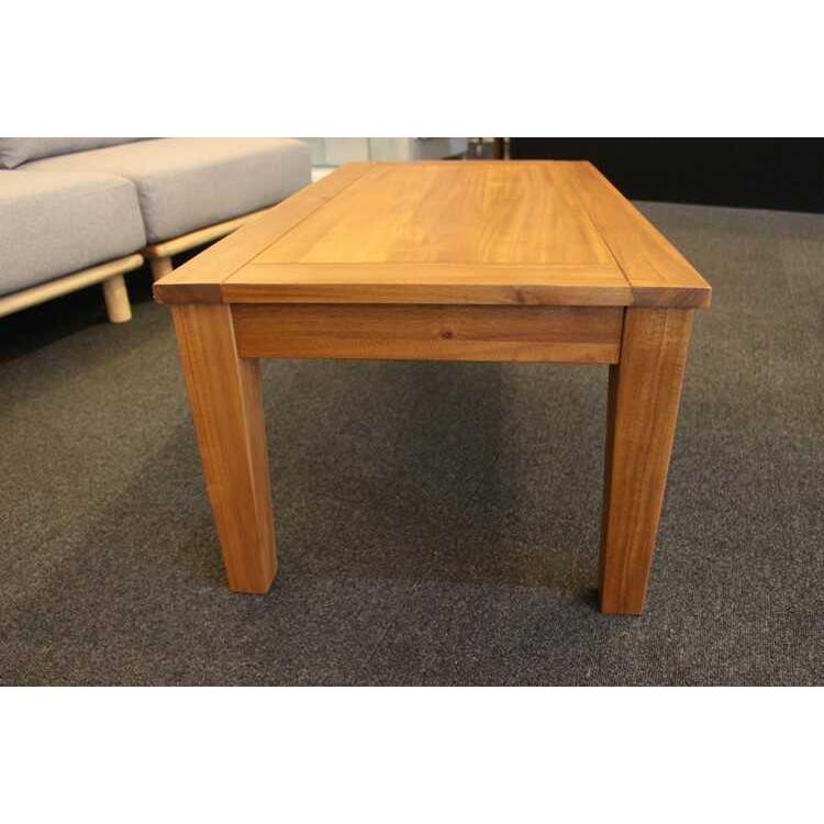 センターテーブル　天然木製　アカシア製　幅90cm　オイル塗装　ウッドテーブル |  | 11