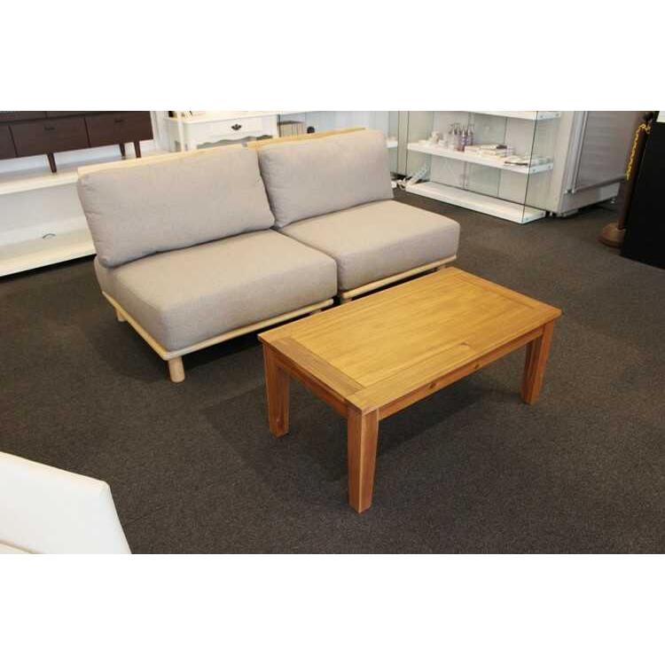 センターテーブル　天然木製　アカシア製　幅90cm　オイル塗装　ウッドテーブル |  | 12