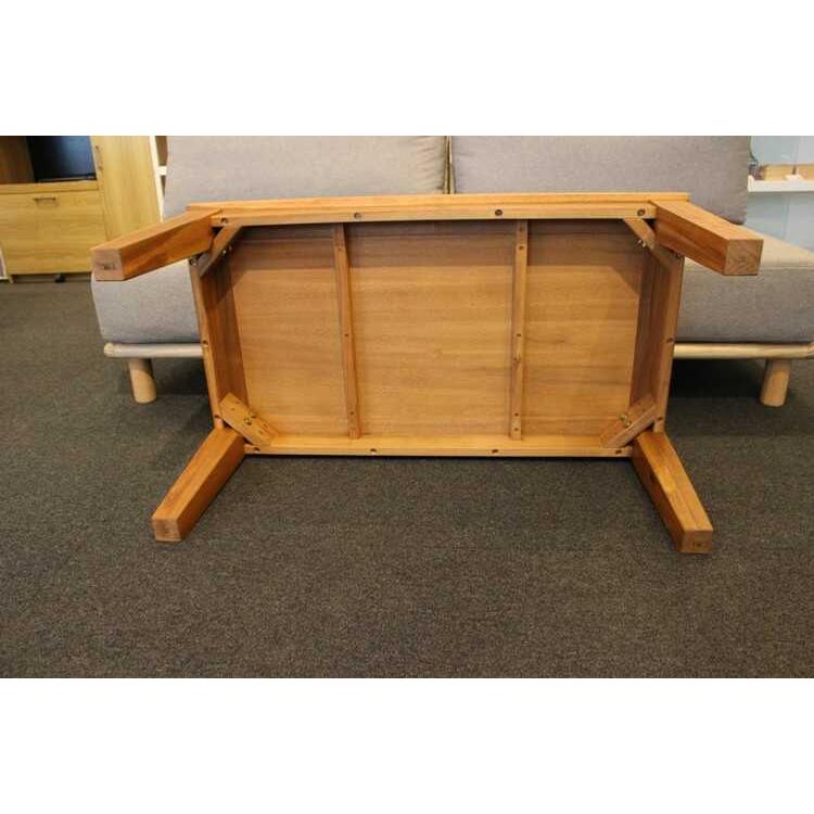 センターテーブル　天然木製　アカシア製　幅90cm　オイル塗装　ウッドテーブル |  | 09