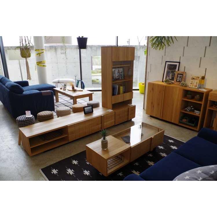 センターテーブル　幅110cm　北欧　ナチュラル　引出し　収納付　大容量　日本製　完成品 |  | 12