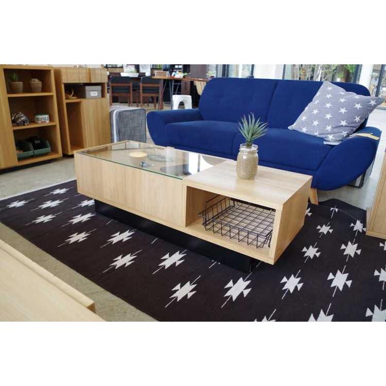 センターテーブル　幅110cm　北欧　ナチュラル　引出し　収納付　大容量　日本製　完成品 |  | 09