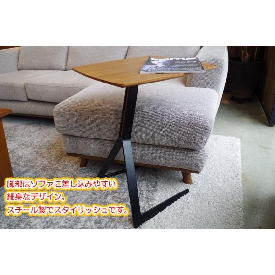 サイドテーブル 北欧 おしゃれ かっこいい ウォールナット製 |  | 04