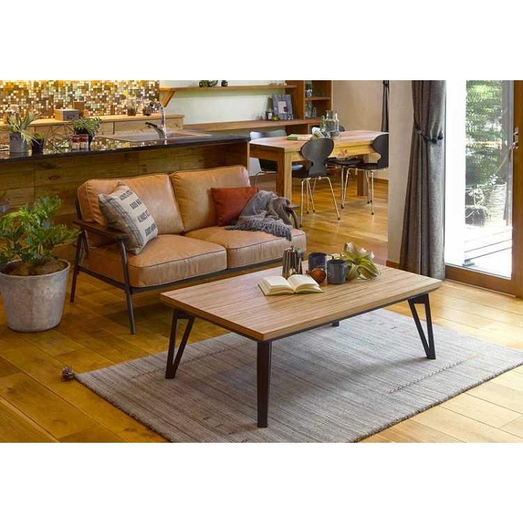 幅120cm・おしゃれこたつローテーブル（天然木製／完成品） |  | 09