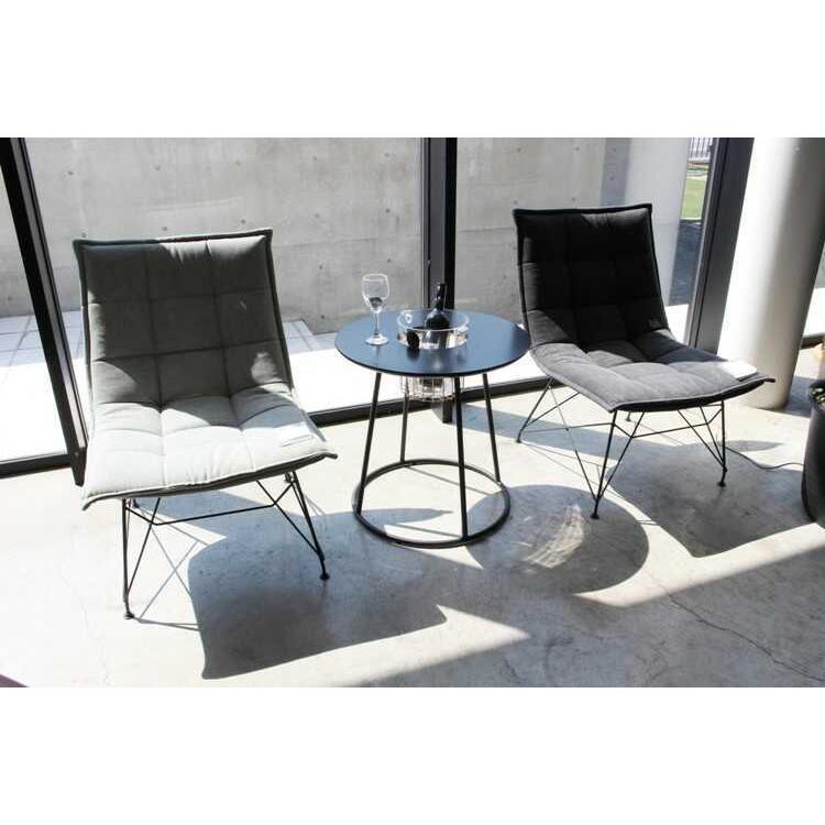 サイドテーブル 円形 丸 リビング おしゃれ ディスプレイ 収納付