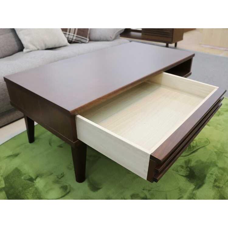 ローテーブル センターテーブル 木製 木目 幅100cm 北欧