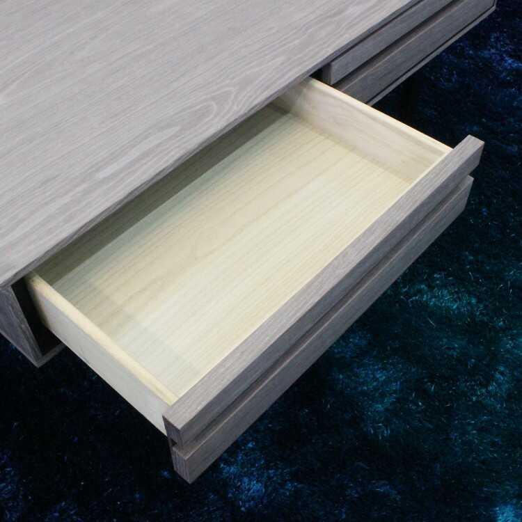 ローテーブル センターテーブル グレー 木製 お洒落 完成品 100cm モダン シンプル スタイリッシュ かっこいい 木目 机 リビングテーブル |  | 08