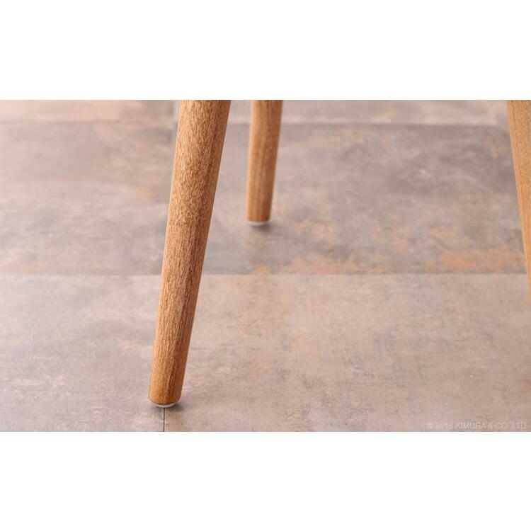 サイドテーブル 丸 天然木 無垢 チーク おしゃれ 北欧 完成品 ミニテーブル ナチュラル シンプル 直径45cm 木製 単品 リビング 寝室 おすすめ |  | 06