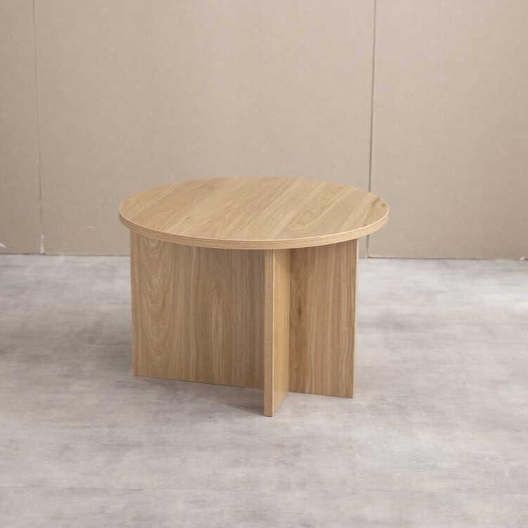 センターテーブル 丸テーブル ラウンド 丸型 円形 おしゃれ 木製 北欧 ナチュラル 木目調 コンパクト 幅55 円卓 カフェテーブル ローテーブル |  | 02