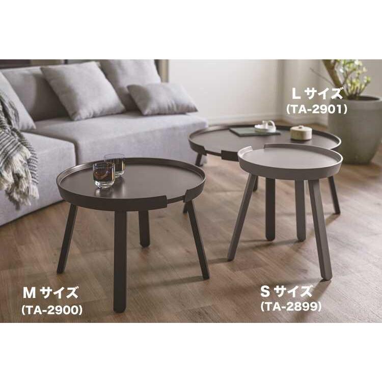 サイドテーブル ナイトテーブル おしゃれ スリム コンパクト 丸 直径45 天然木 グレー 黒 ブラック シンプル モダン ホテルライク 円形 |  | 06