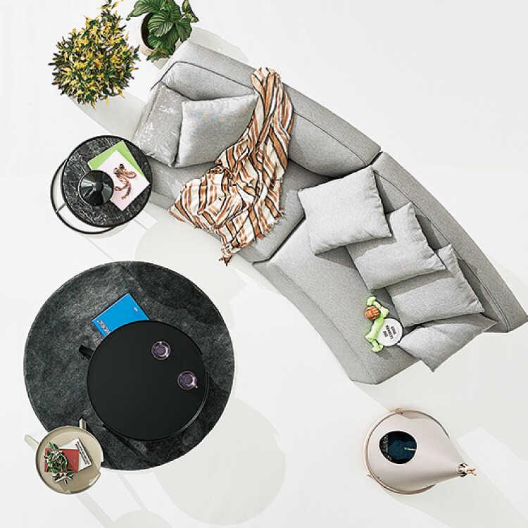 サイドテーブル ナイトテーブル おしゃれ スリム コンパクト 丸 直径45 天然木 グレー 黒 ブラック シンプル モダン ホテルライク 円形 |  | 10