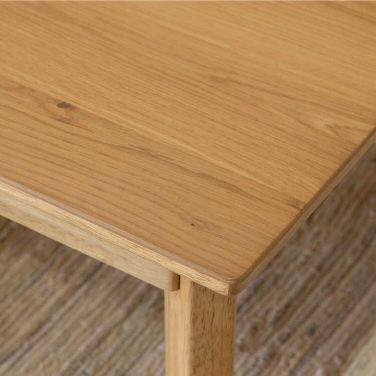 幅135cm・高さ3段階調節できる！天然木オーク製のリビングこたつテーブル ナチュラル色 ローテーブル リビング机 センターテーブル おしゃれ シンプル 家具 木目 |  | 08
