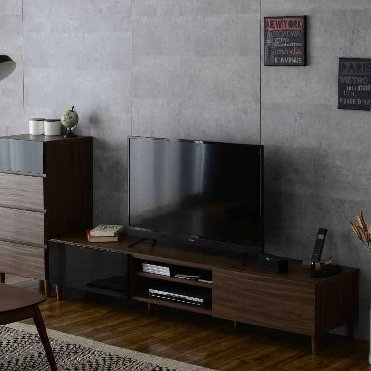 テレビ台　テレビボード　176cm ナチュラル　脚は別売り テレビ台 テレビボード 176cm ナチュラル 脚は別売り 脚」で