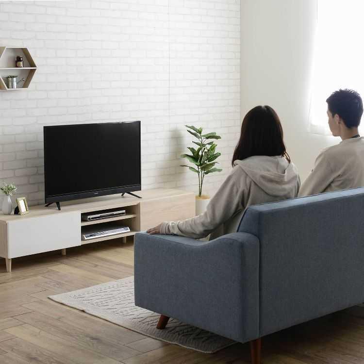 テレビボード TV台 ローボード 幅176cm ナチュラル 白 鏡面 激安 北欧