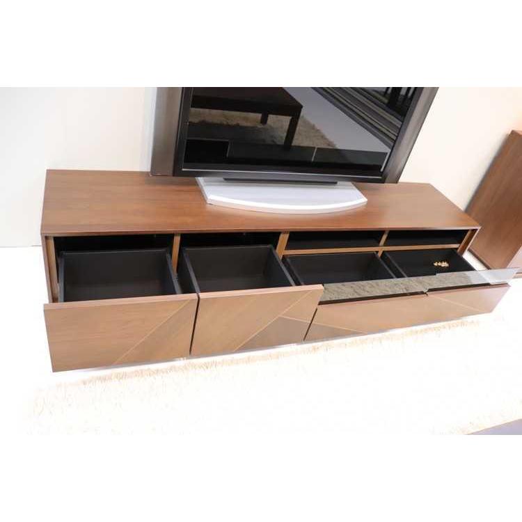 テレビボード TV台 幅180cm 天然木 高級 ウォールナット 完成品 モダン 