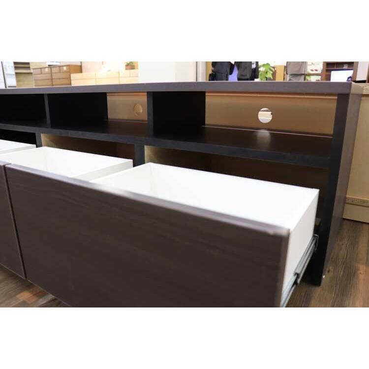 テレビ台 TVボード 幅150cm ダークブラウン 完成品 日本製 完成品