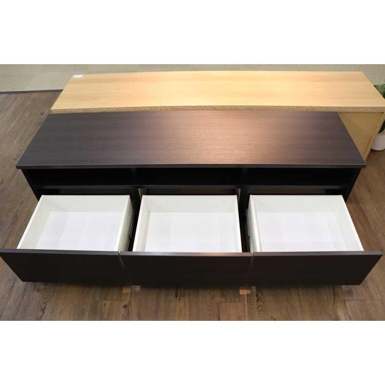 テレビ台 TVボード 幅150cm ダークブラウン 完成品 日本製 完成品