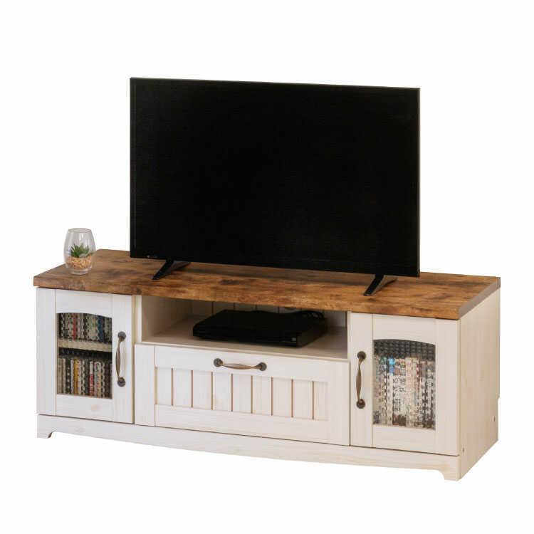テレビ台 TVボード AV収納 幅105cm フレンチカントリー風 おしゃれ
