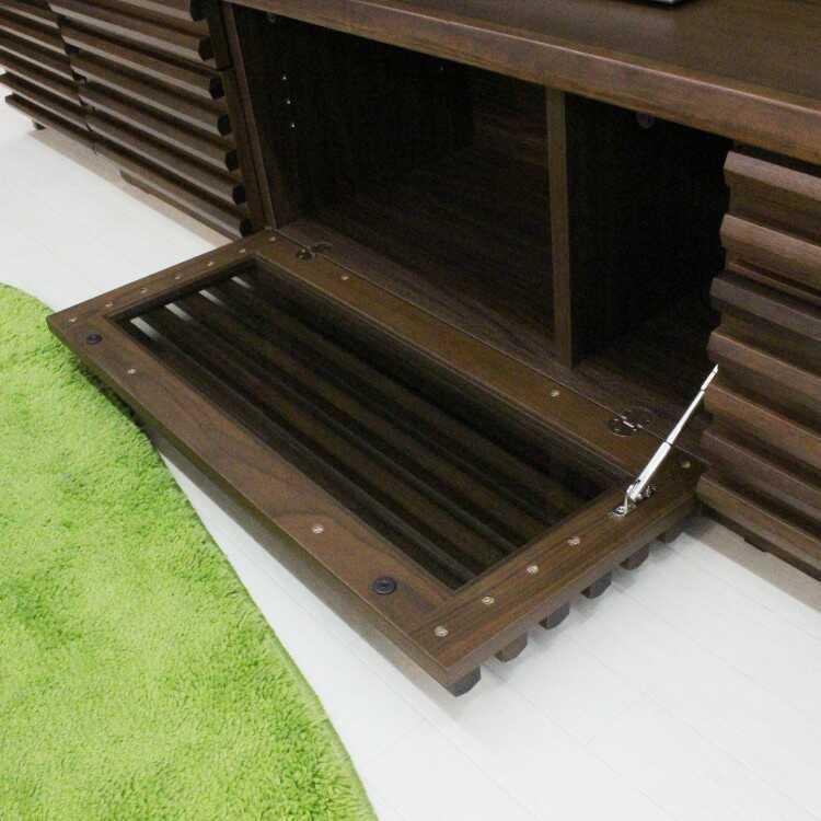 地域限定SALE適応中！】テレビボード TV台 幅180cm ルーバー 無垢材