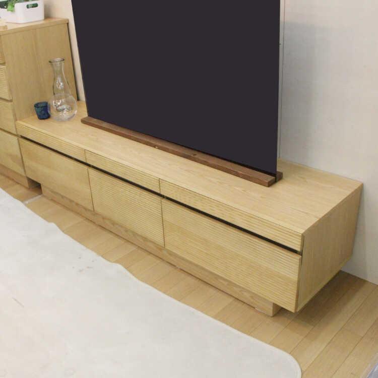 地域限定SALE適応中！】テレビボード TV台 幅166cm 天然木 無垢材