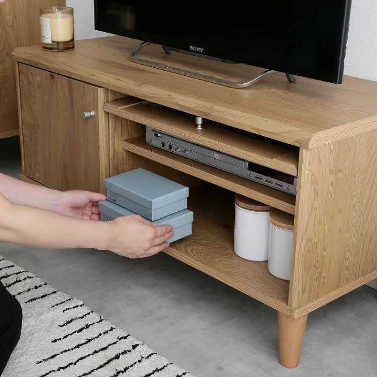 テレビ台 TVボード 幅90cm おしゃれ ナチュラル 19型 24型 32型