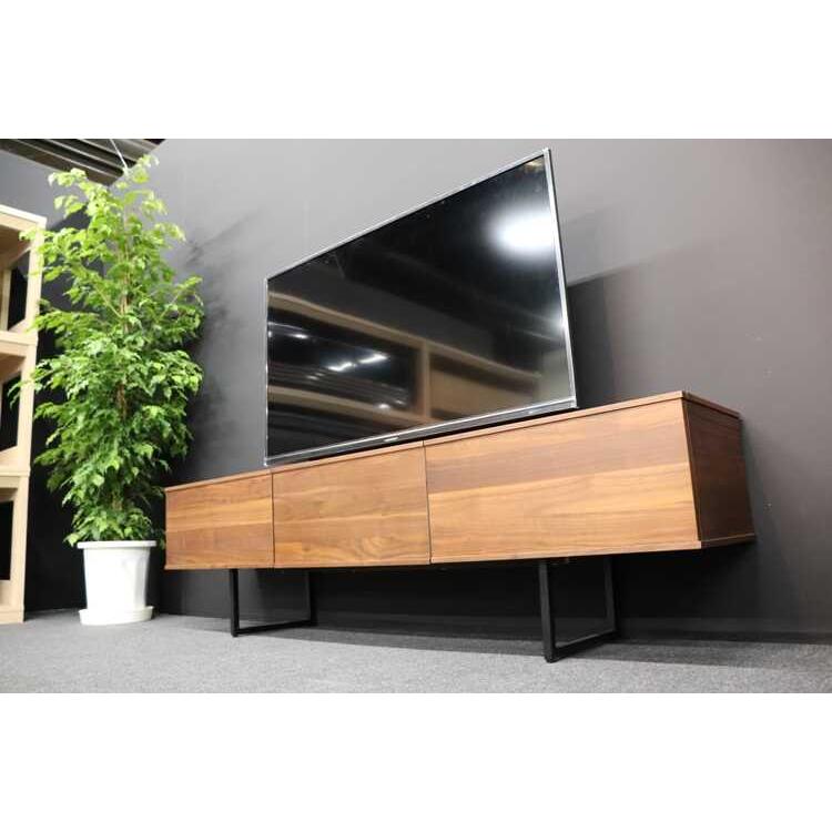 HIKE ダークブラウン木製テレビボード 　180cm　北欧　ウォールナット HIKE ダークブラウン木製テレビボード 180cm 北欧