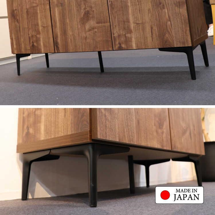 幅120cm・家具職人手作り日本製・ハイタイプのワイドテレビ台