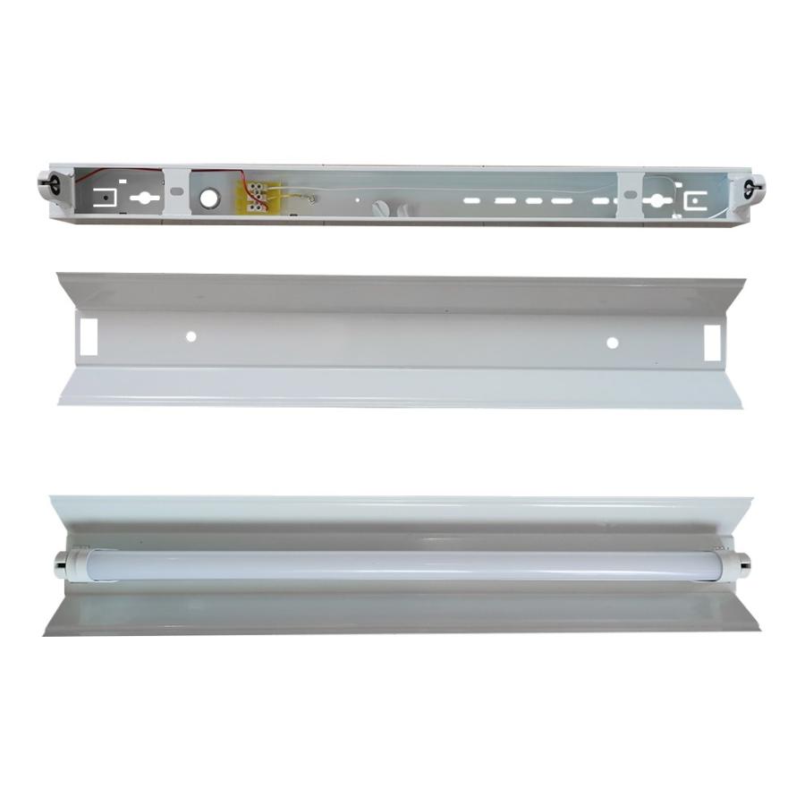 LED蛍光灯用照明器具 笠付トラフ型 20W形 用 一体型LEDベースライト
