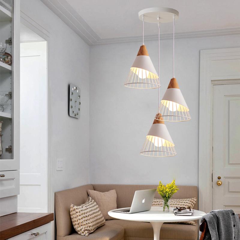 爆買ペンダントライト 3灯 北欧 E26 吊り下げ 天井照明