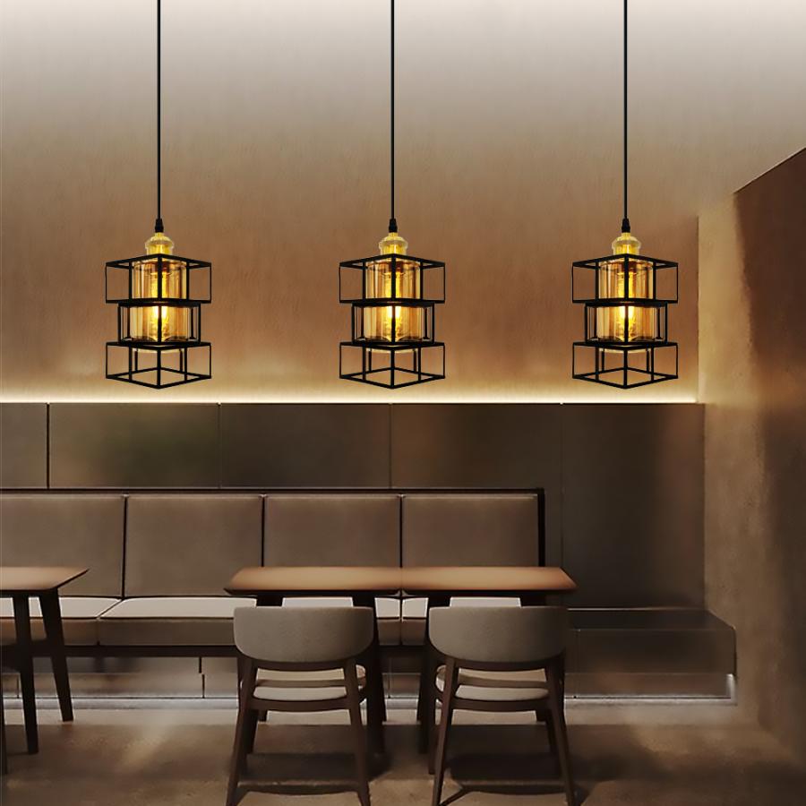 ペンダントライト　アンバーカラー ペンダントライト アンバーガラス 北欧風 吊り下げ照明 おしゃれ