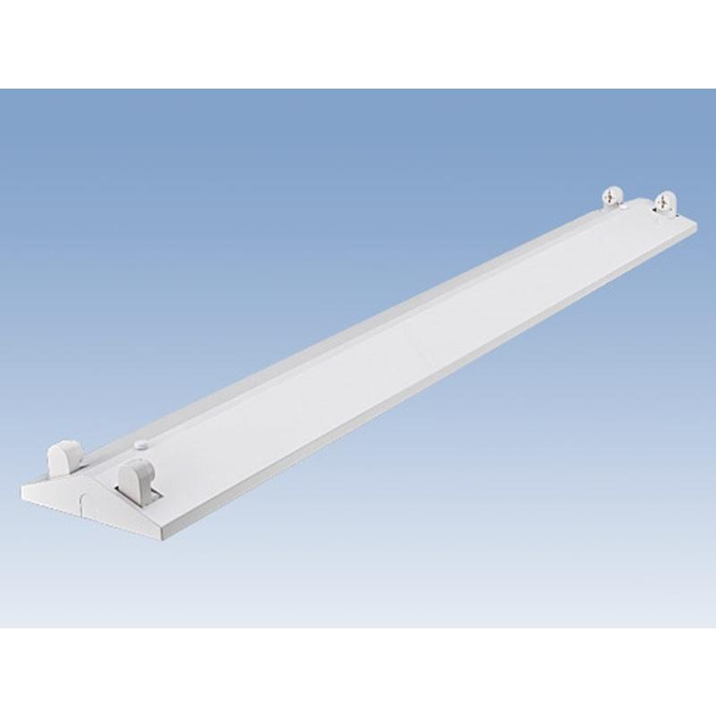 直管LED蛍光灯用照明器具 逆富士型 40W形2灯用 LED蛍光灯付き LEDベースライト型 一体型 LED蛍光灯照明器具10台セツトの画像
