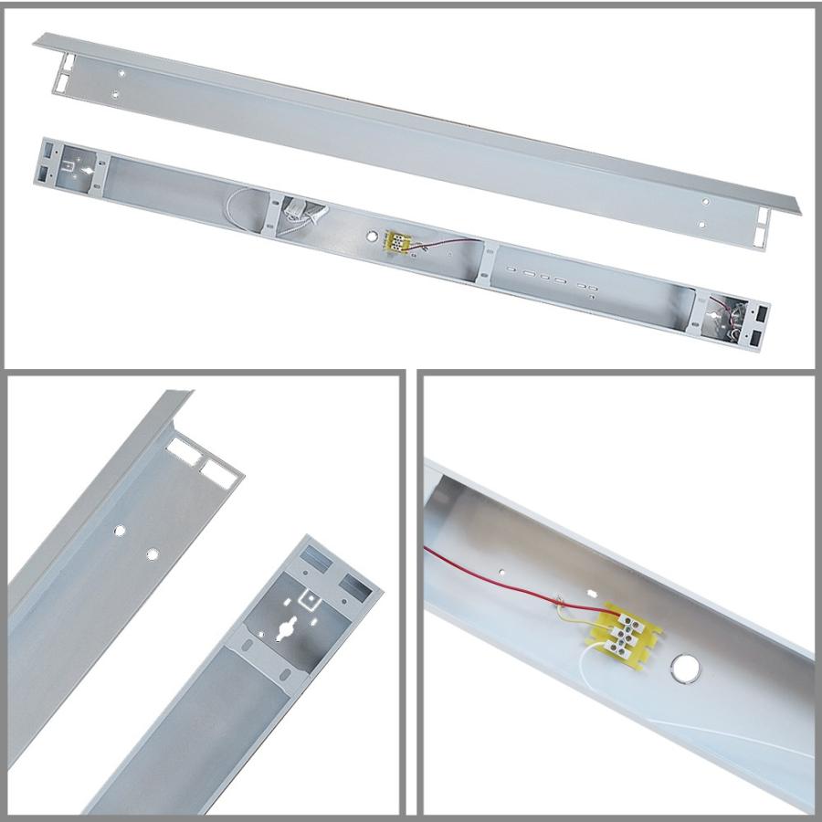 LED蛍光灯用照明器具 LEDベースライト型 逆富士型 40W型 3灯式 LED蛍光