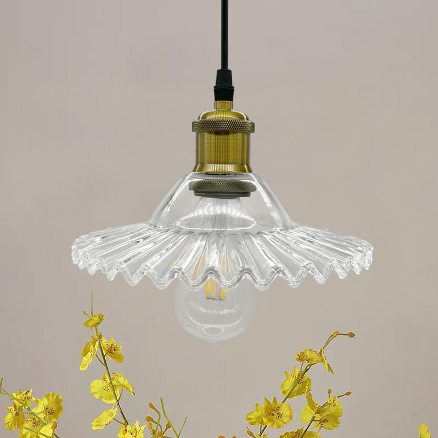ペンダントライト 吊り下げライト ガラス 北欧 おしゃれ 口金E26